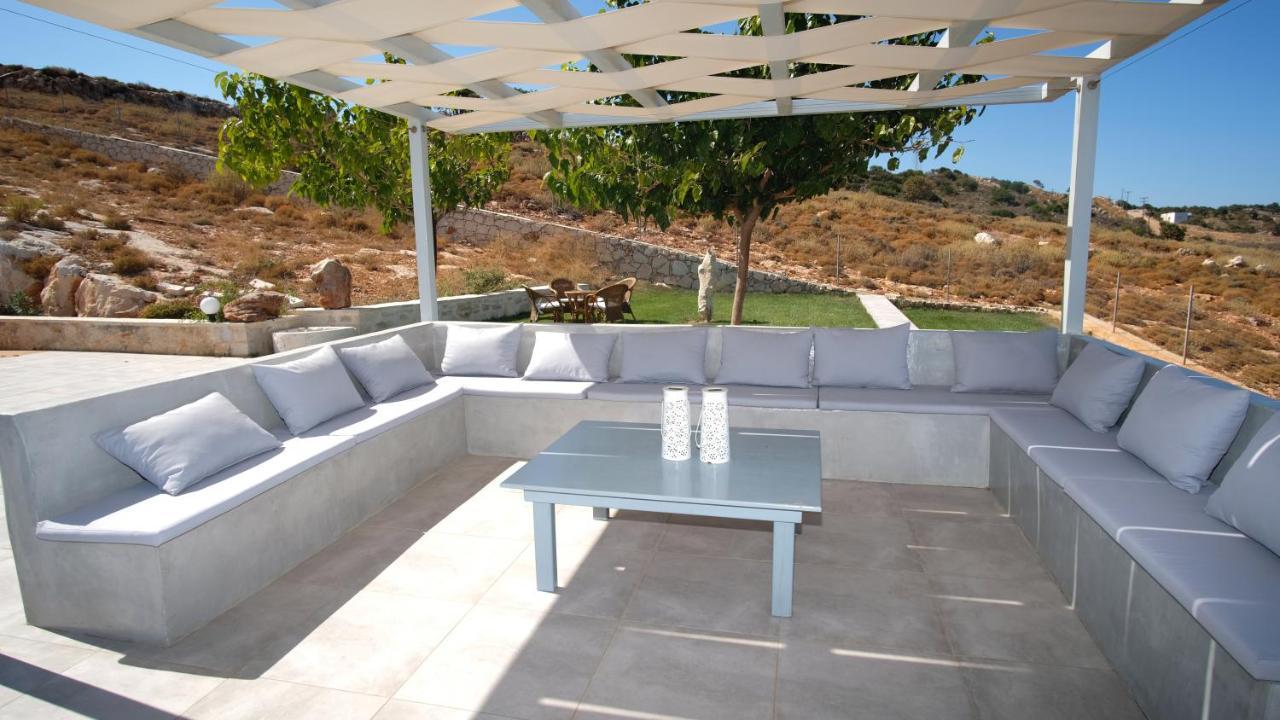 Eva Villas West With Infinity Pool & And Panoramic Sea View Gerani  Exterior photo