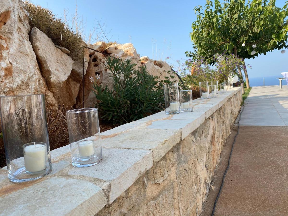 Eva Villas West With Infinity Pool & And Panoramic Sea View Gerani  Exterior photo