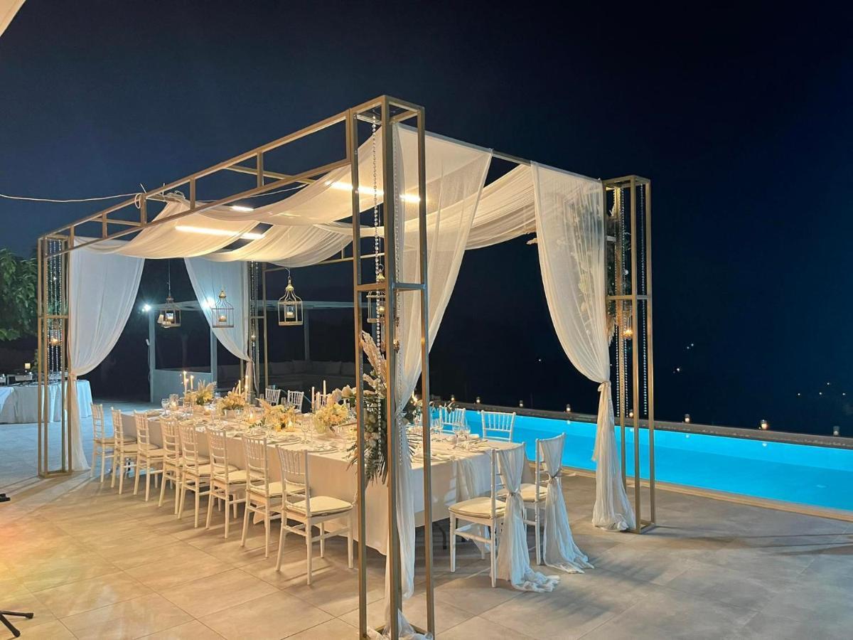 Eva Villas West With Infinity Pool & And Panoramic Sea View Gerani  Exterior photo